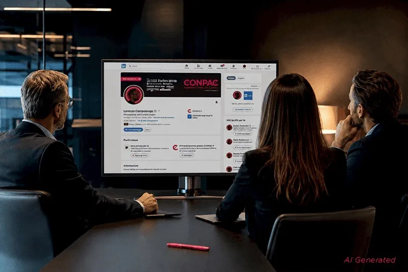 Visibilità organica: profilo LinkedIn aziendale per industrie