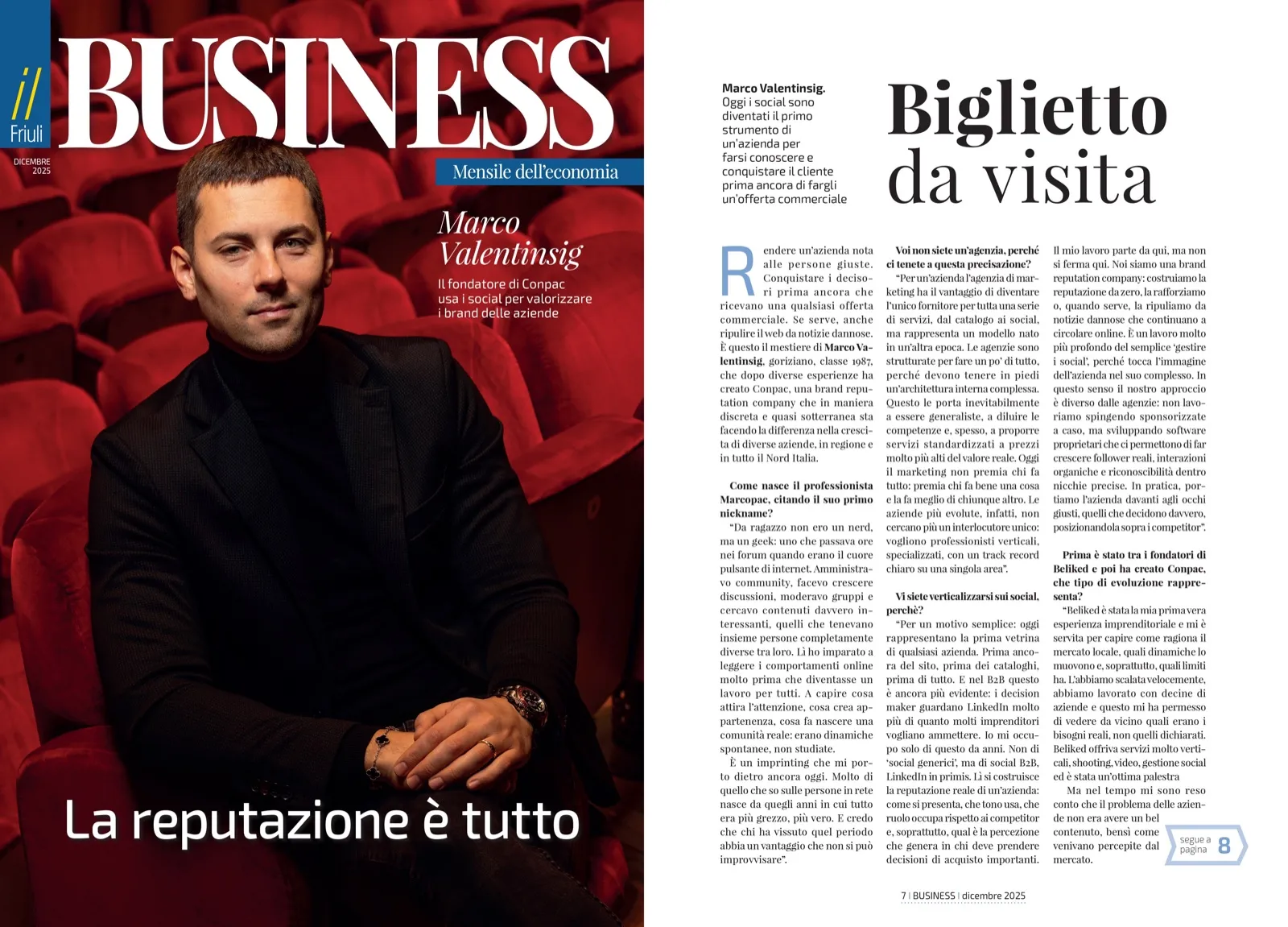 Il Friuli Business, December 2025, original pages 1