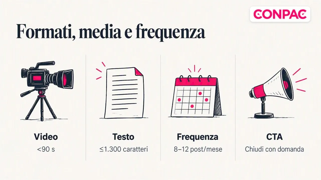 Indicazioni per la pubblicazione su LinkedIn B2B