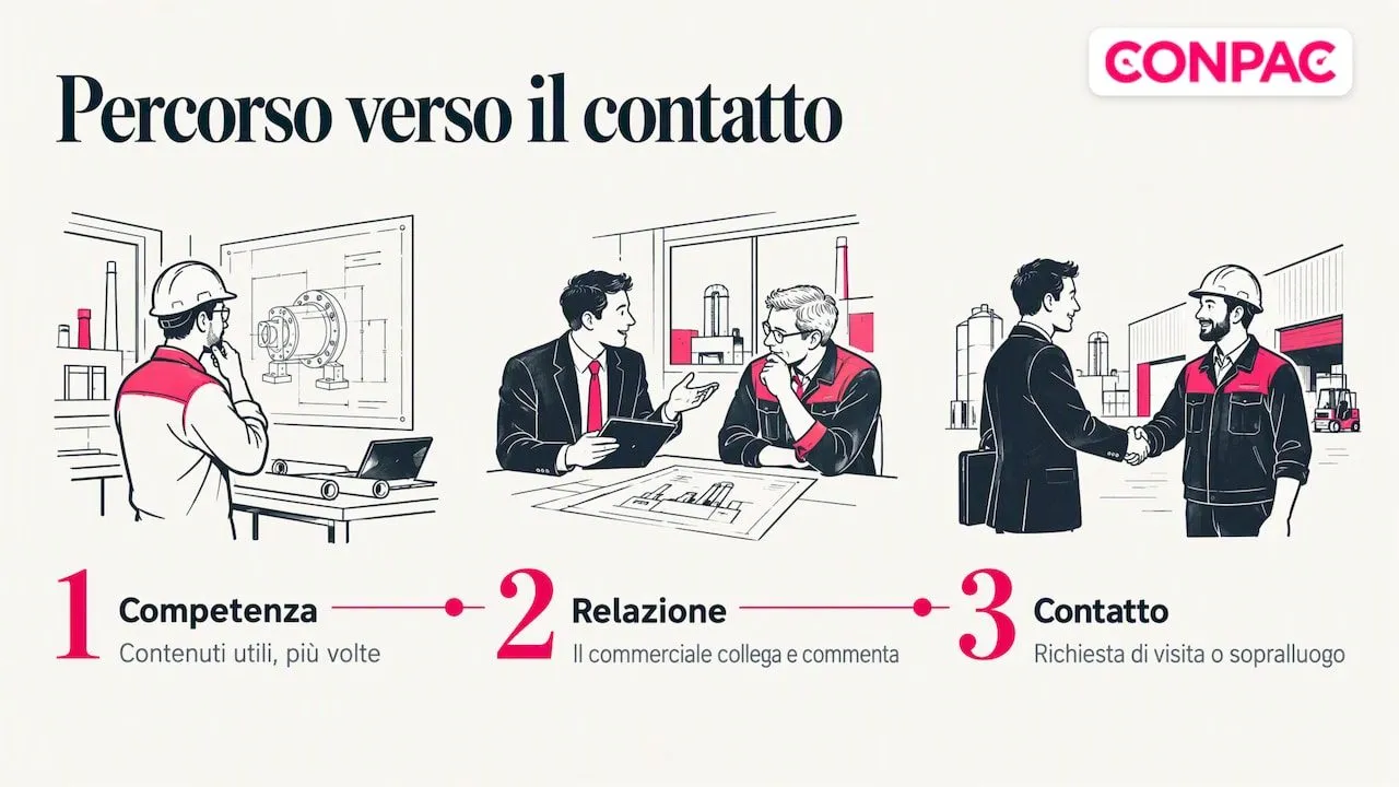 Percorso da competenza a relazione e contatto