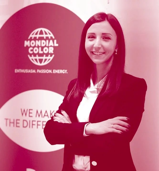 Portrait of Valentina Bernardinis, Mondial Color