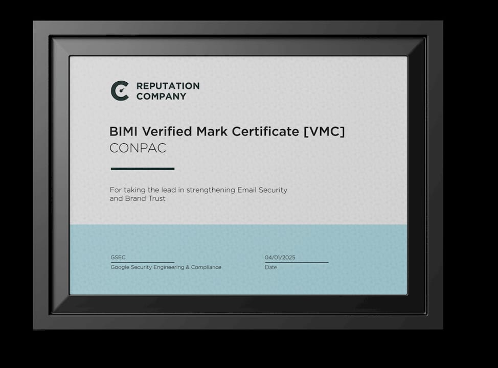 certificato BIMI conpac