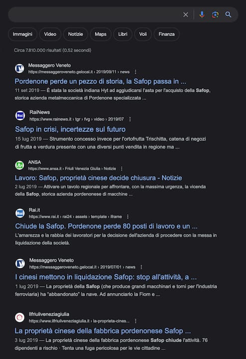brand reputation down, rimozione di notizie dannose per l'azienda