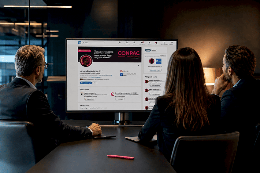 Visibilità organica: profilo LinkedIn aziendale per industrie
